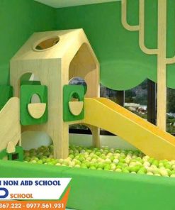 Nhà khối cầu trượt trong nhà #9