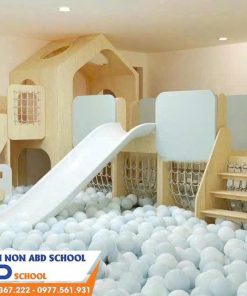 Nhà khối cầu trượt trong nhà #6